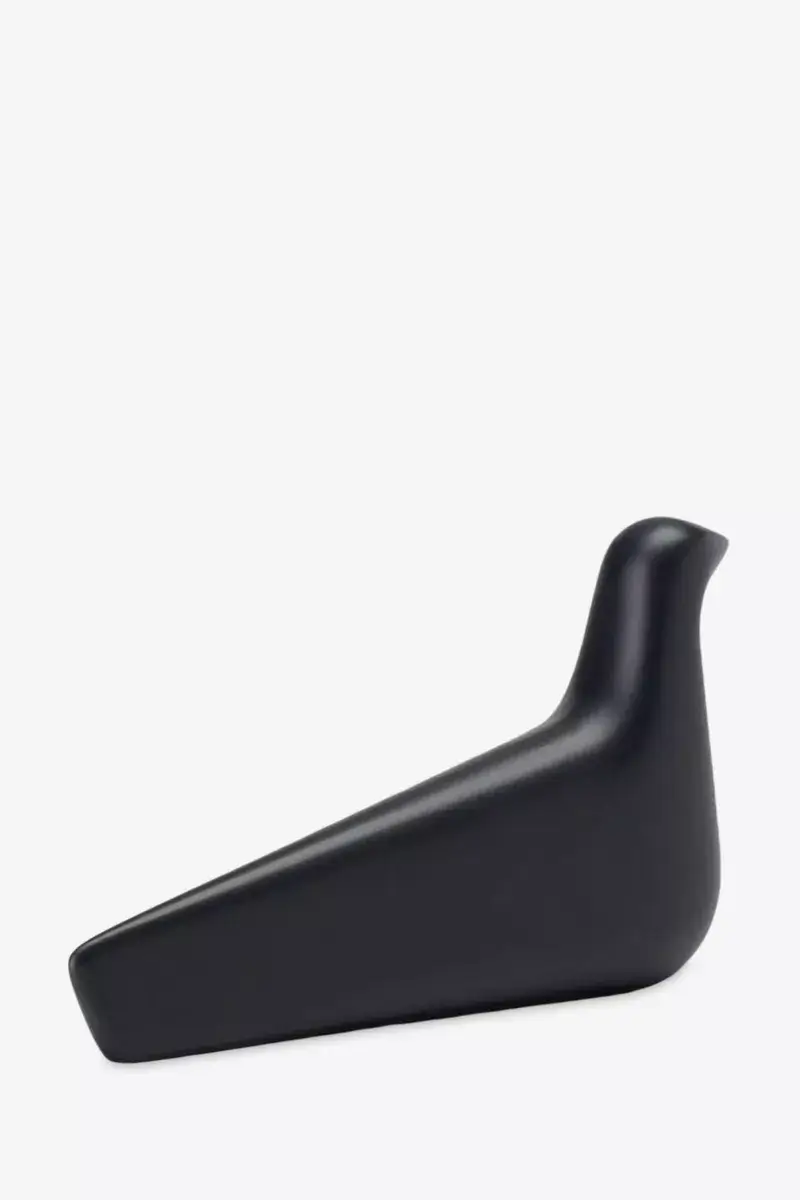Black bird statue